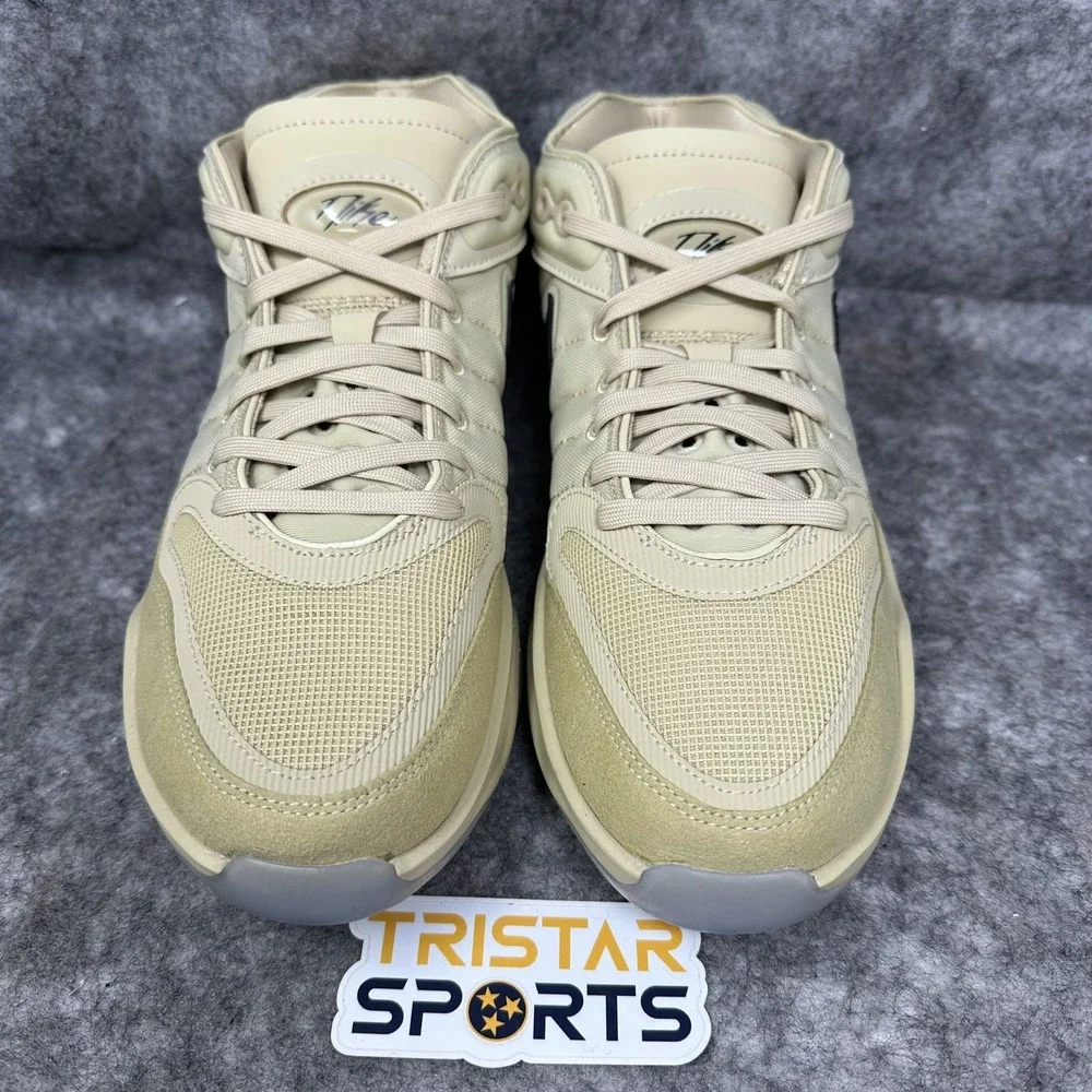 Nike Air Zoom GT Hustle 2 TB Basketball Shoes Mens Sz 9.5 Gold Black DX9190-700